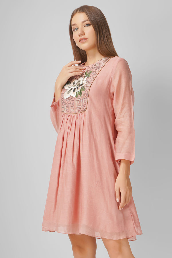 Peony Peach Dress