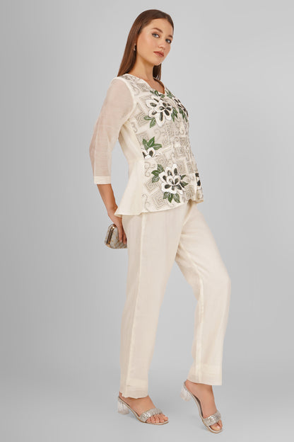 PEONY PEPLUM SET