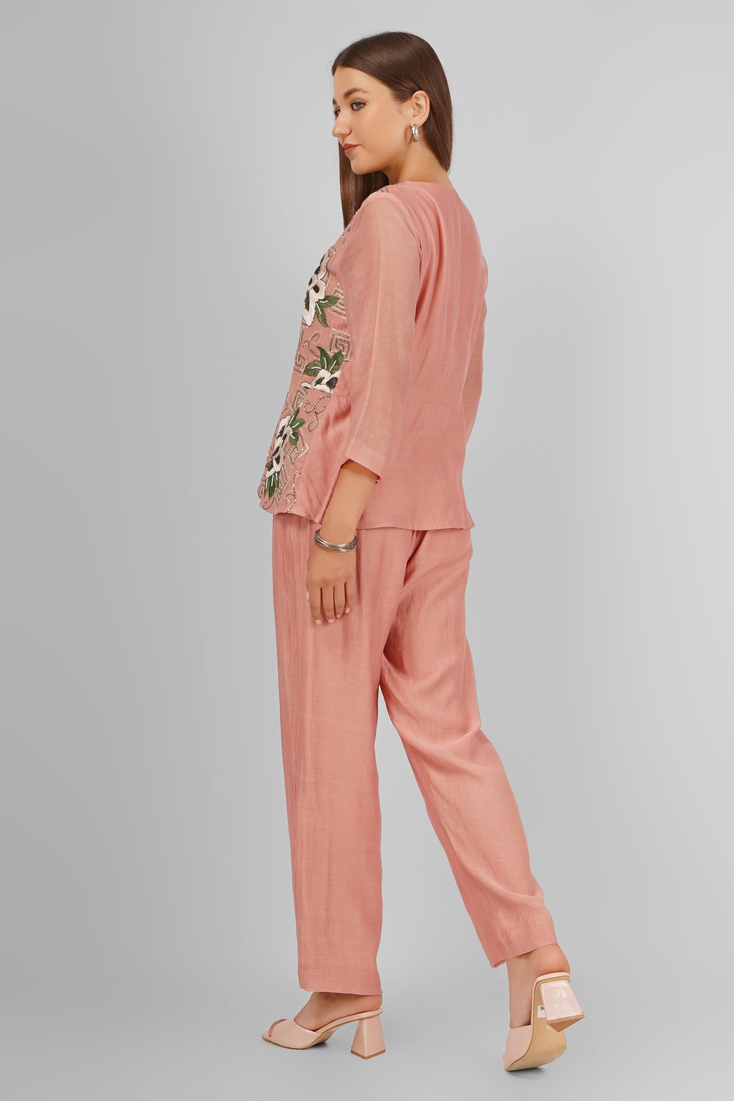 PEONY PEPLUM SET