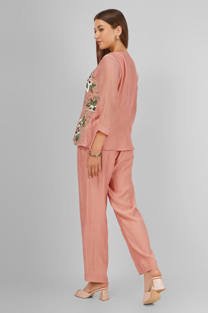 PEONY PEPLUM SET