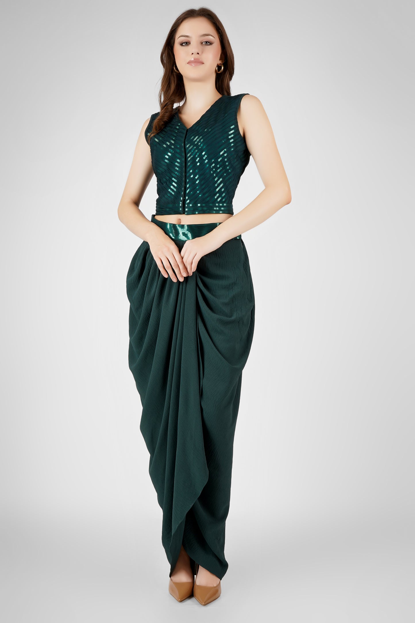 SERENE SKIRT SEТ GREEN