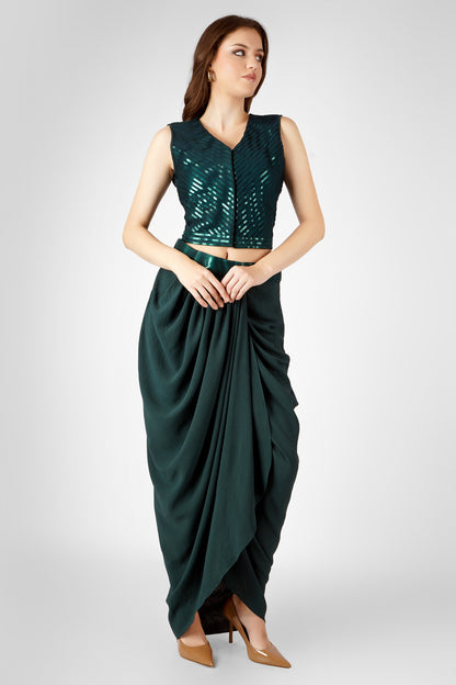 SERENE SKIRT SEТ GREEN