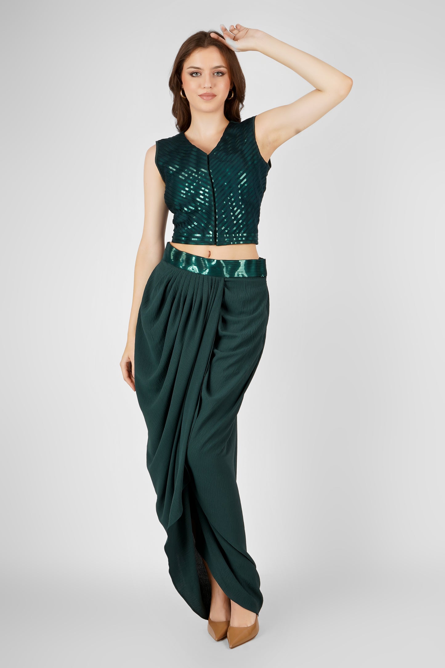 SERENE SKIRT SEТ GREEN