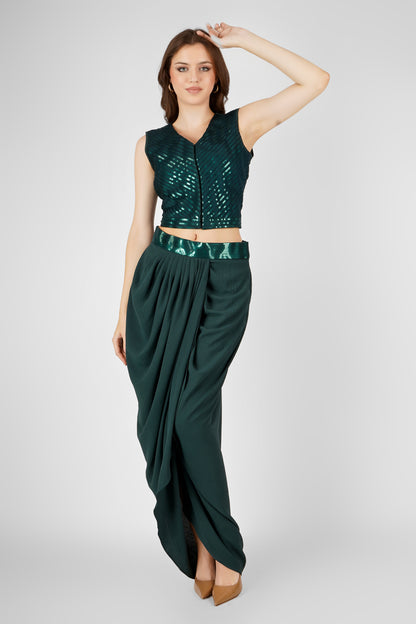 SERENE SKIRT SEТ GREEN