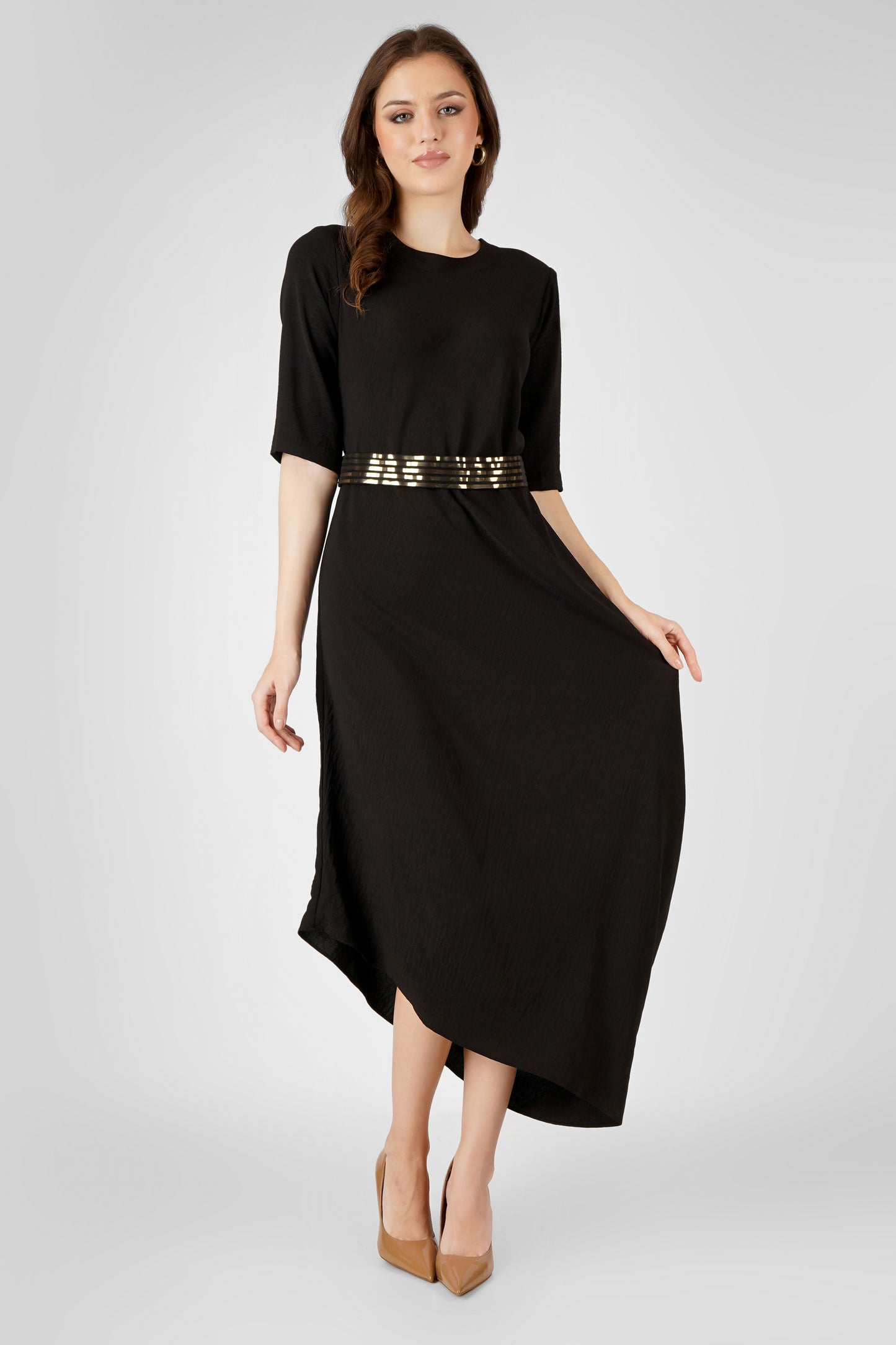 SERENE DRAPE DRESS