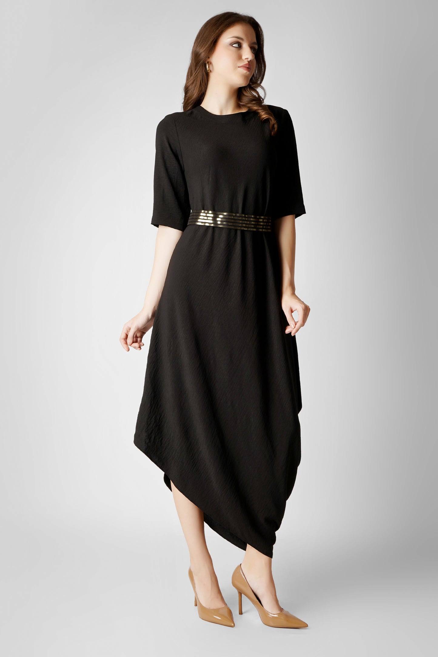 SERENE DRAPE DRESS