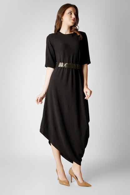 SERENE DRAPE DRESS