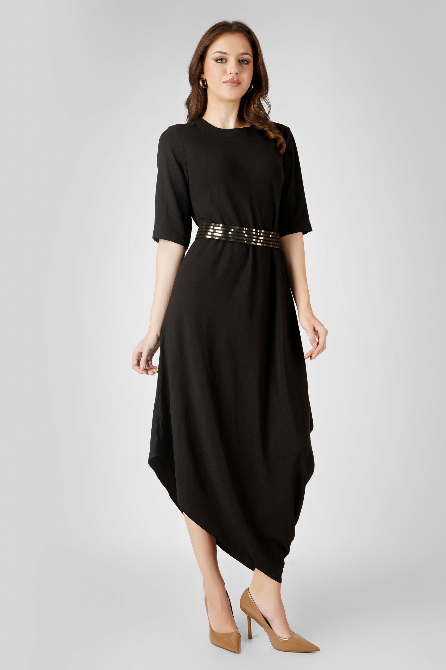 SERENE DRAPE DRESS