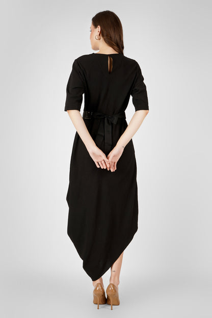 SERENE DRAPE DRESS