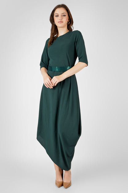 SERENE DRAPE DRESS