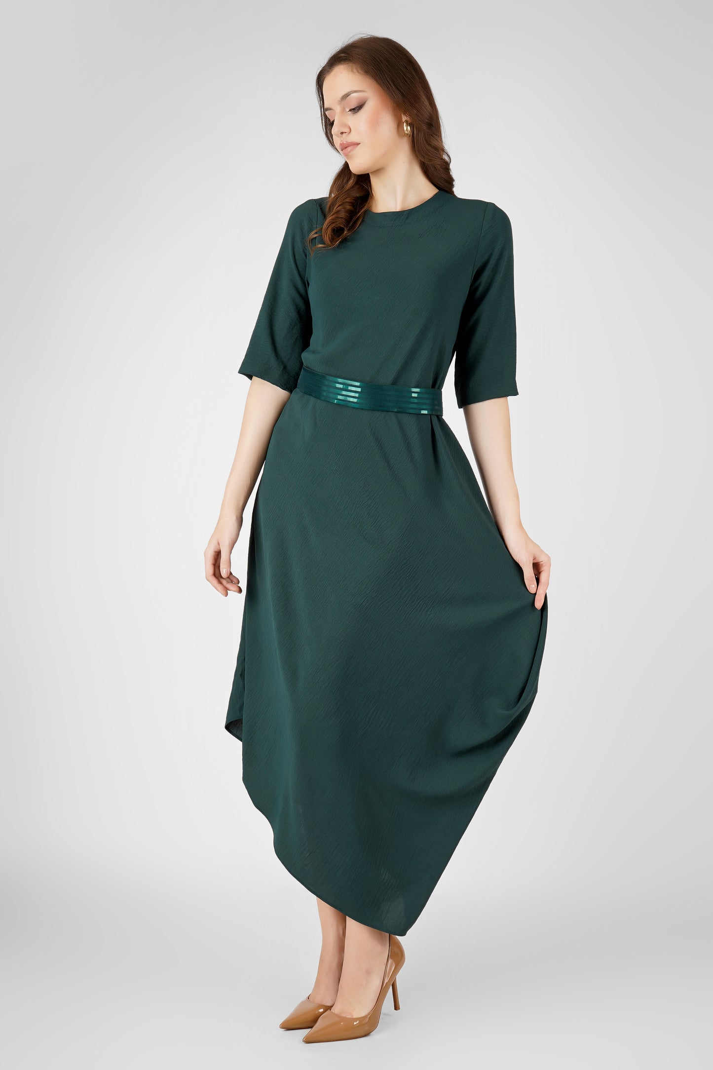 SERENE DRAPE DRESS
