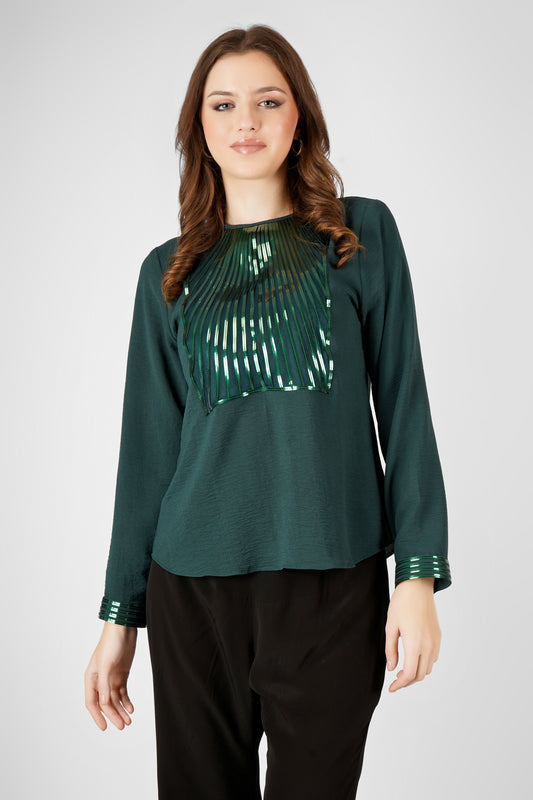 STELLA VARIATION GREEN TOP