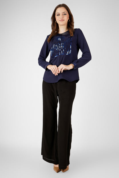 STELLA VARIATION NAVY TOP