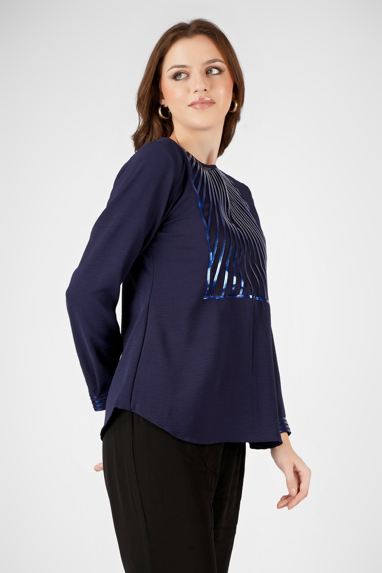 STELLA VARIATION NAVY TOP