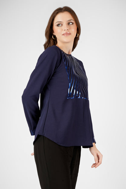 STELLA VARIATION NAVY TOP
