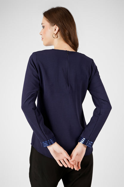STELLA VARIATION NAVY TOP
