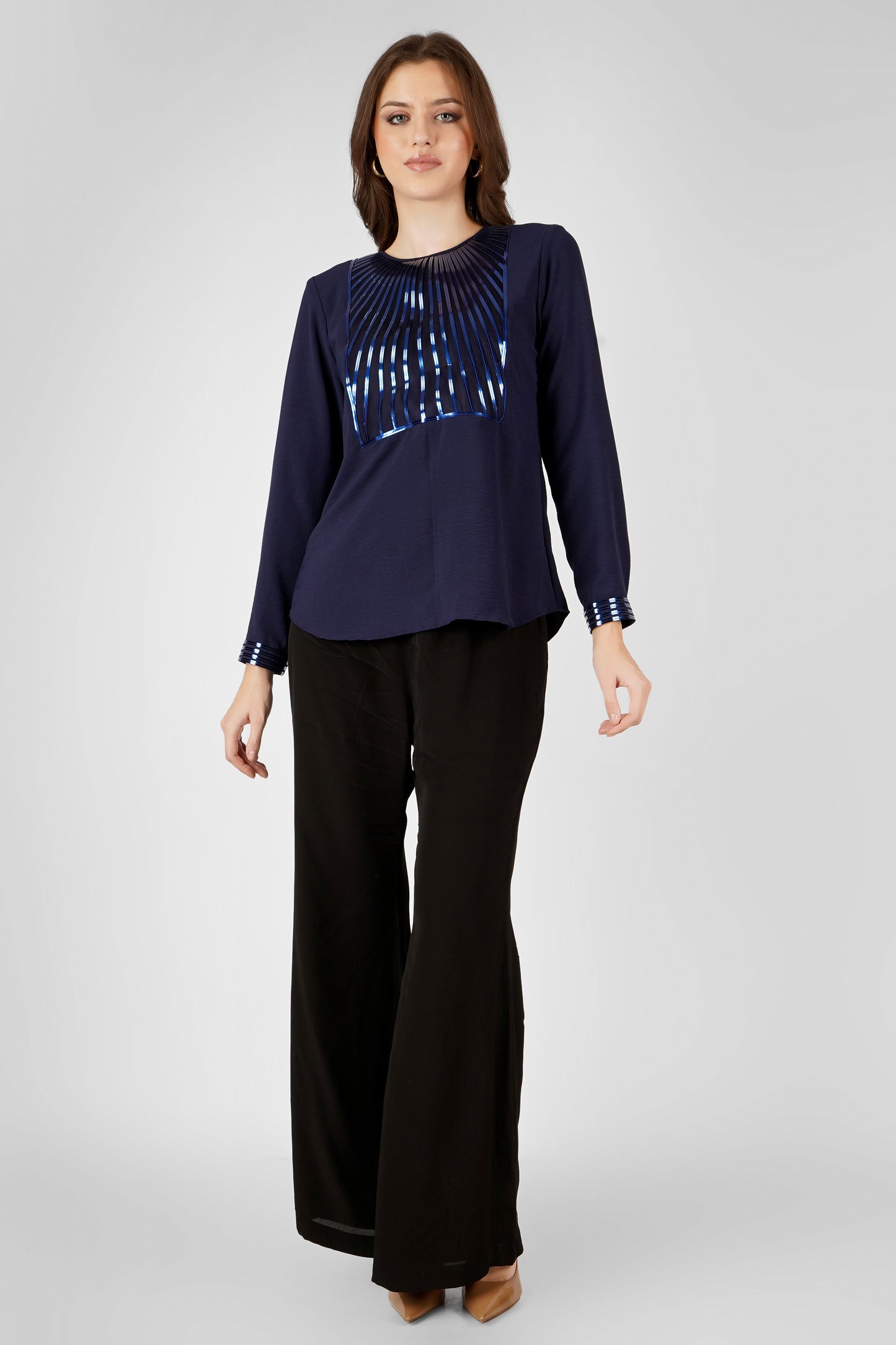 STELLA VARIATION NAVY TOP