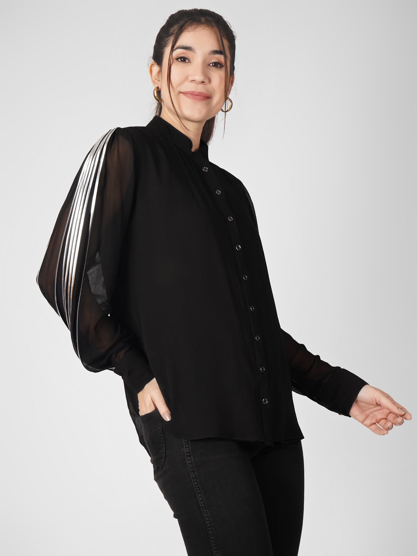 ATHENA BLACK SHIRT