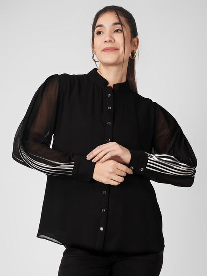 ATHENA BLACK SHIRT