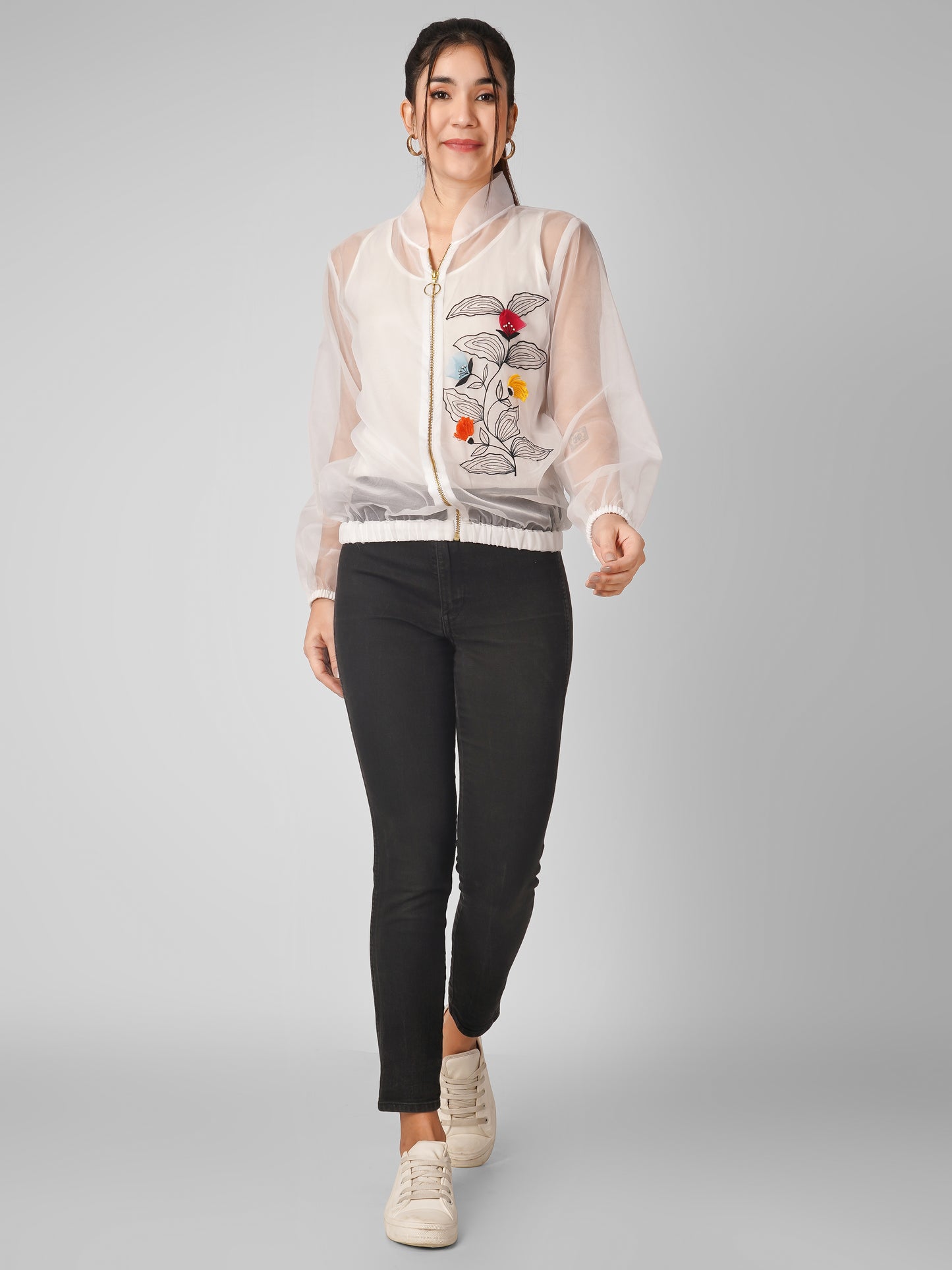 FLEUR WHITE JACKET