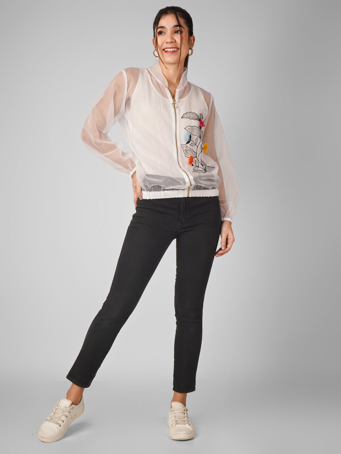 FLEUR WHITE JACKET