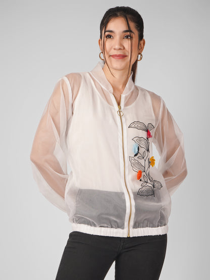 FLEUR WHITE JACKET