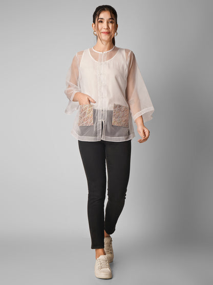 IRIS WHITE SHIRT