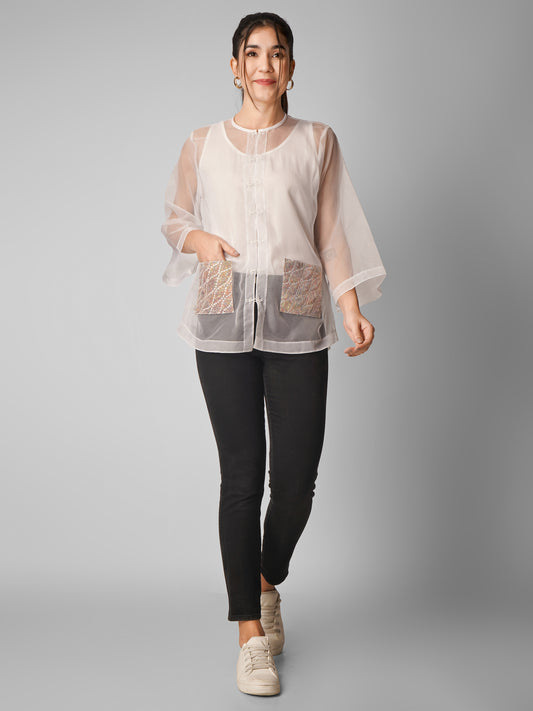 IRIS WHITE SHIRT