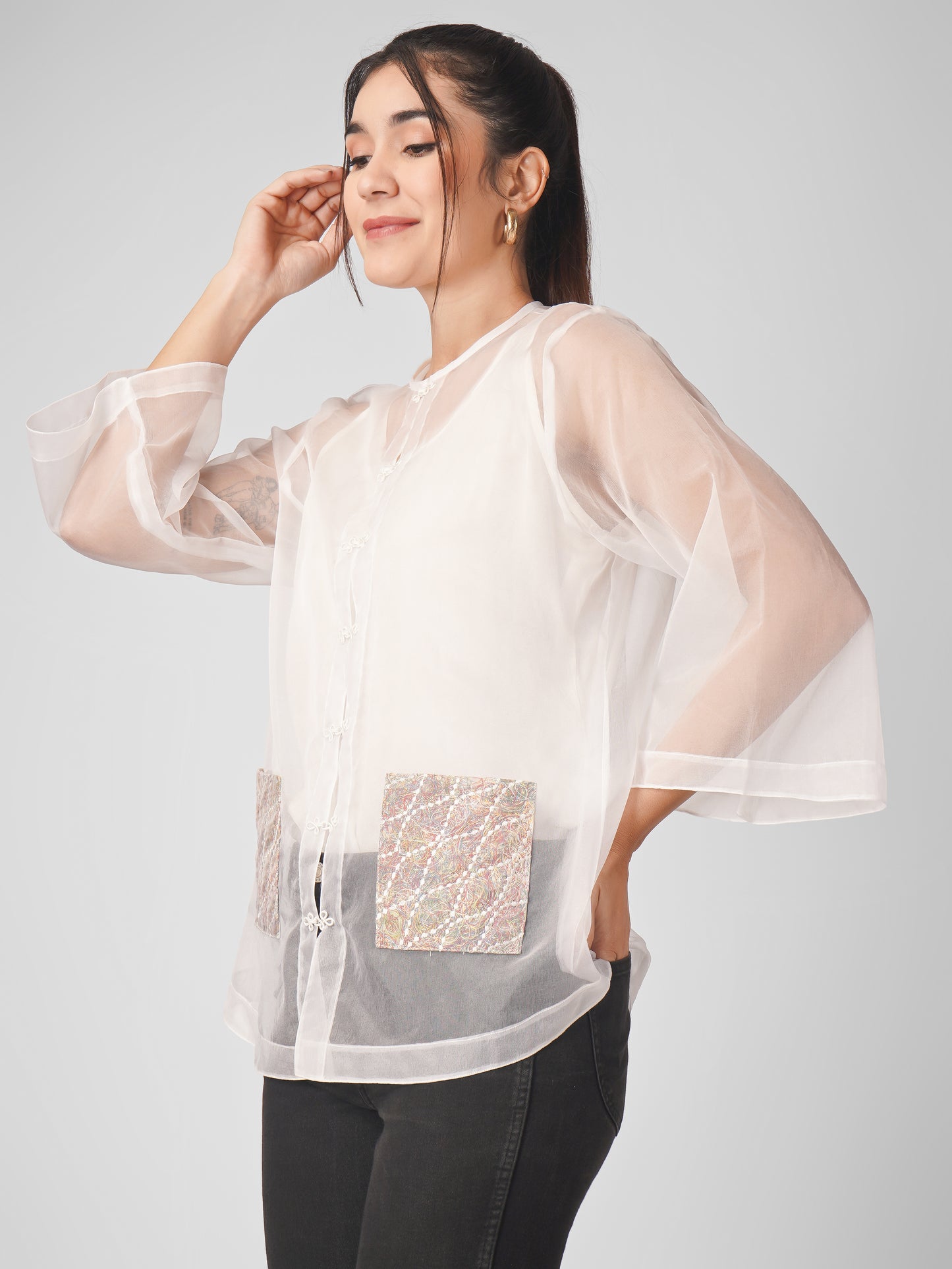 IRIS WHITE SHIRT