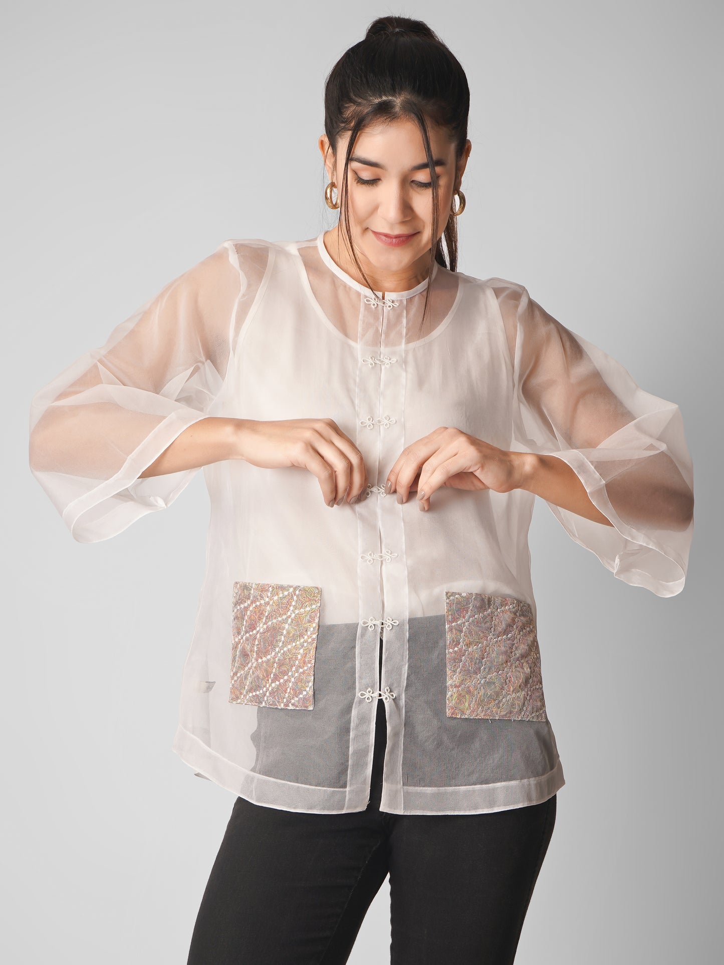 IRIS WHITE SHIRT