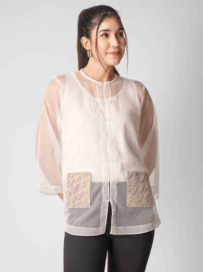 IRIS WHITE SHIRT