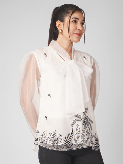 FLAMINGO WHITE TOP
