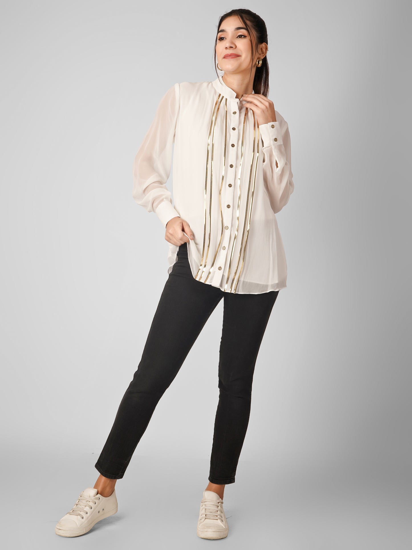 AMBER WHITE SHIRT