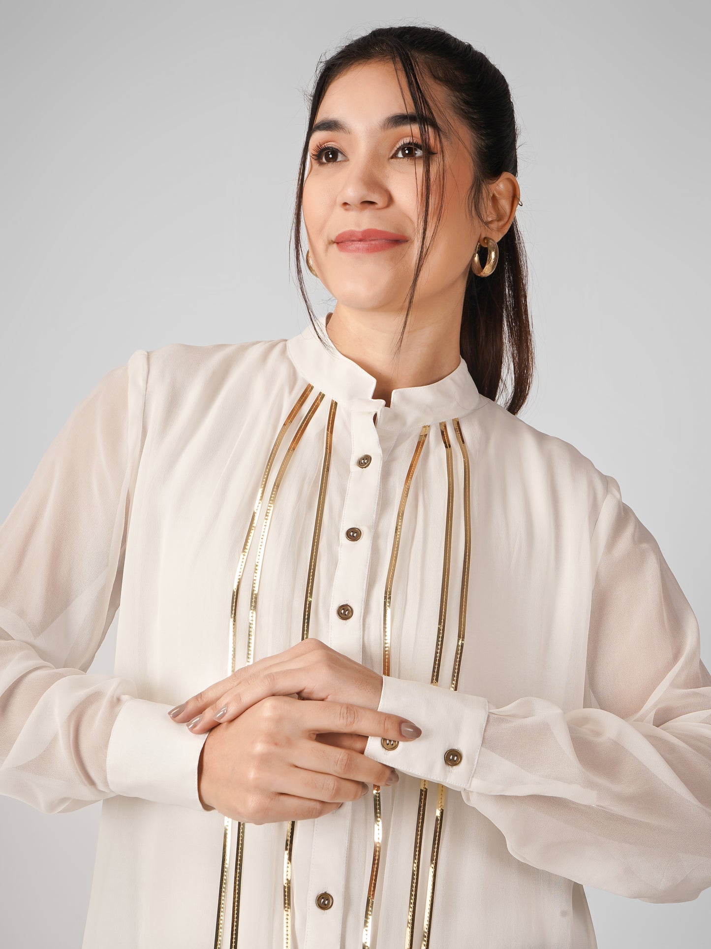 AMBER WHITE SHIRT