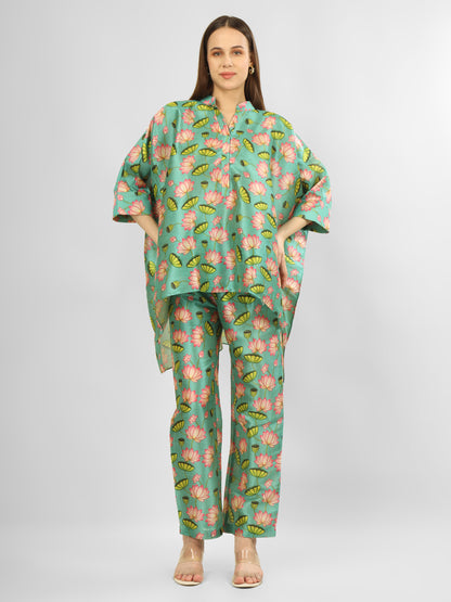 KAFTAN SET- WATER LOTUS