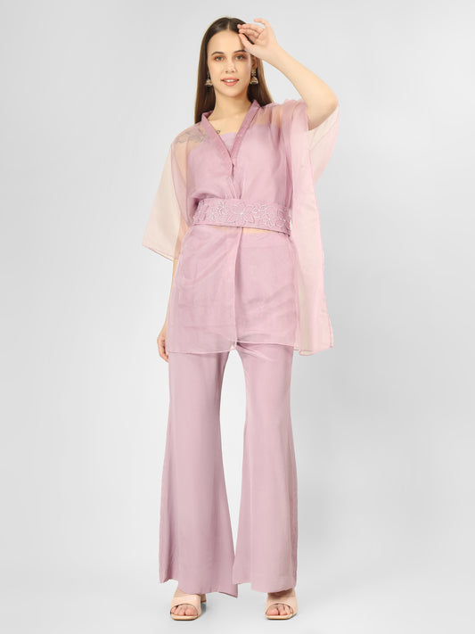 MAGNOLIA LAVENDER KAFTAN SET
