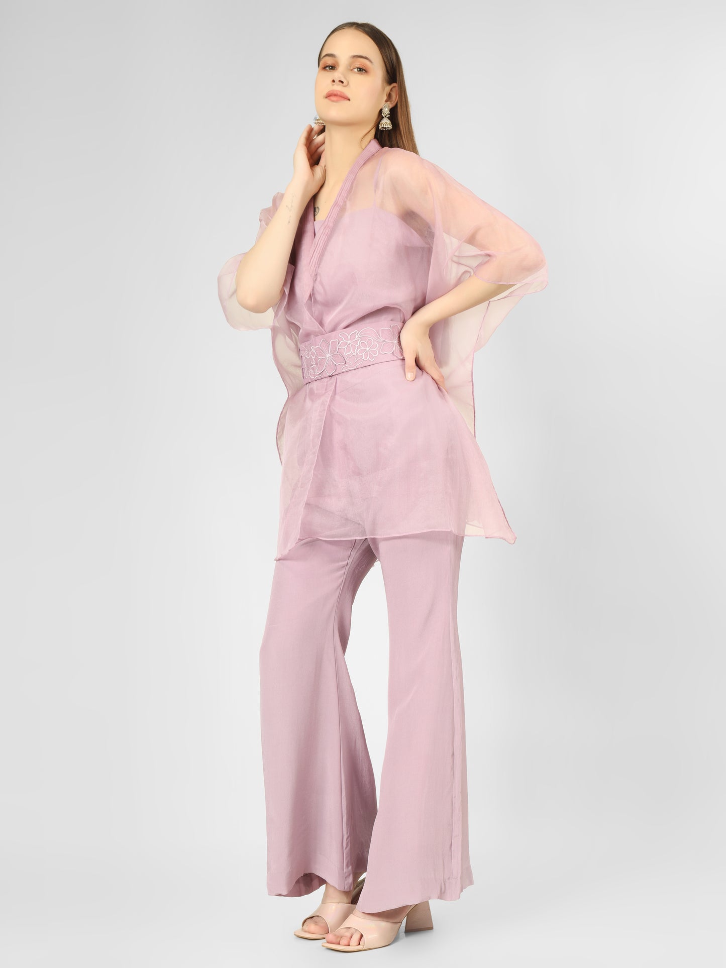 MAGNOLIA LAVENDER KAFTAN SET
