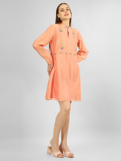 PEACH GRAPE DRESS
