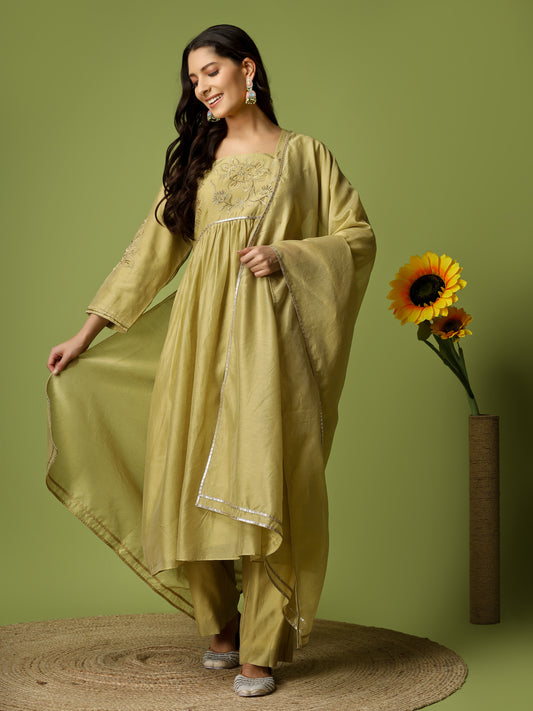 GULZAR BEIGE SUIT