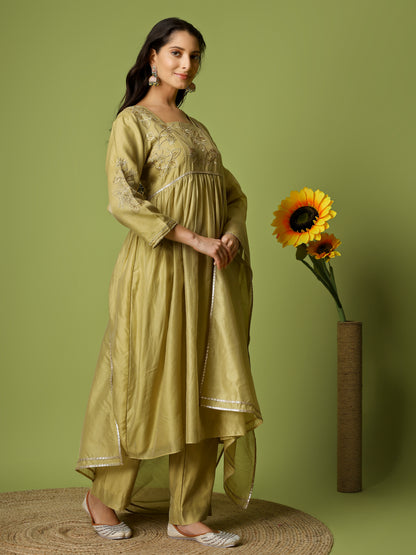 GULZAR BEIGE SUIT