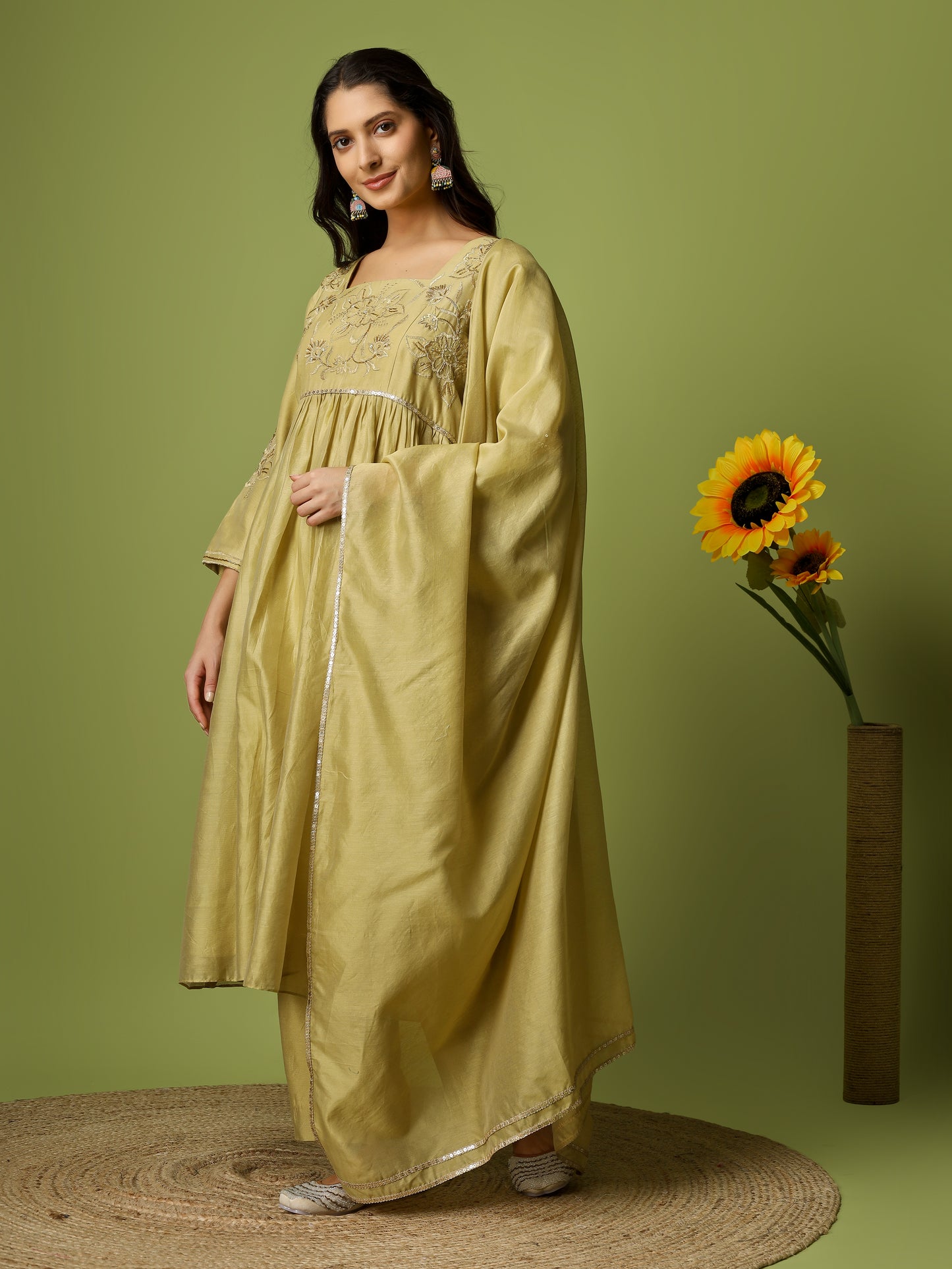 GULZAR BEIGE SUIT