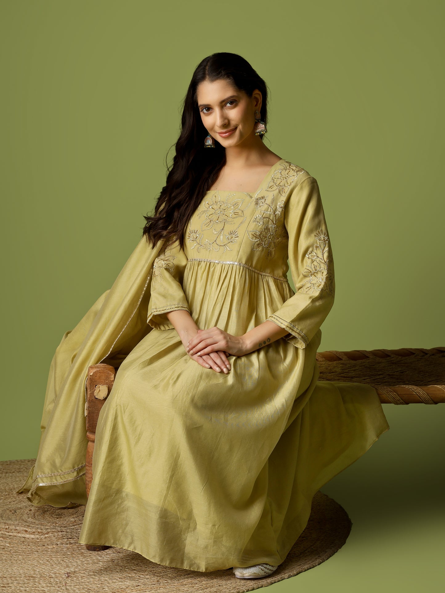 GULZAR BEIGE SUIT