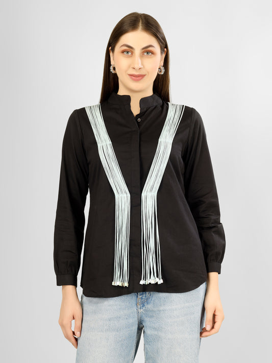 CAMI SHIRT BLUE