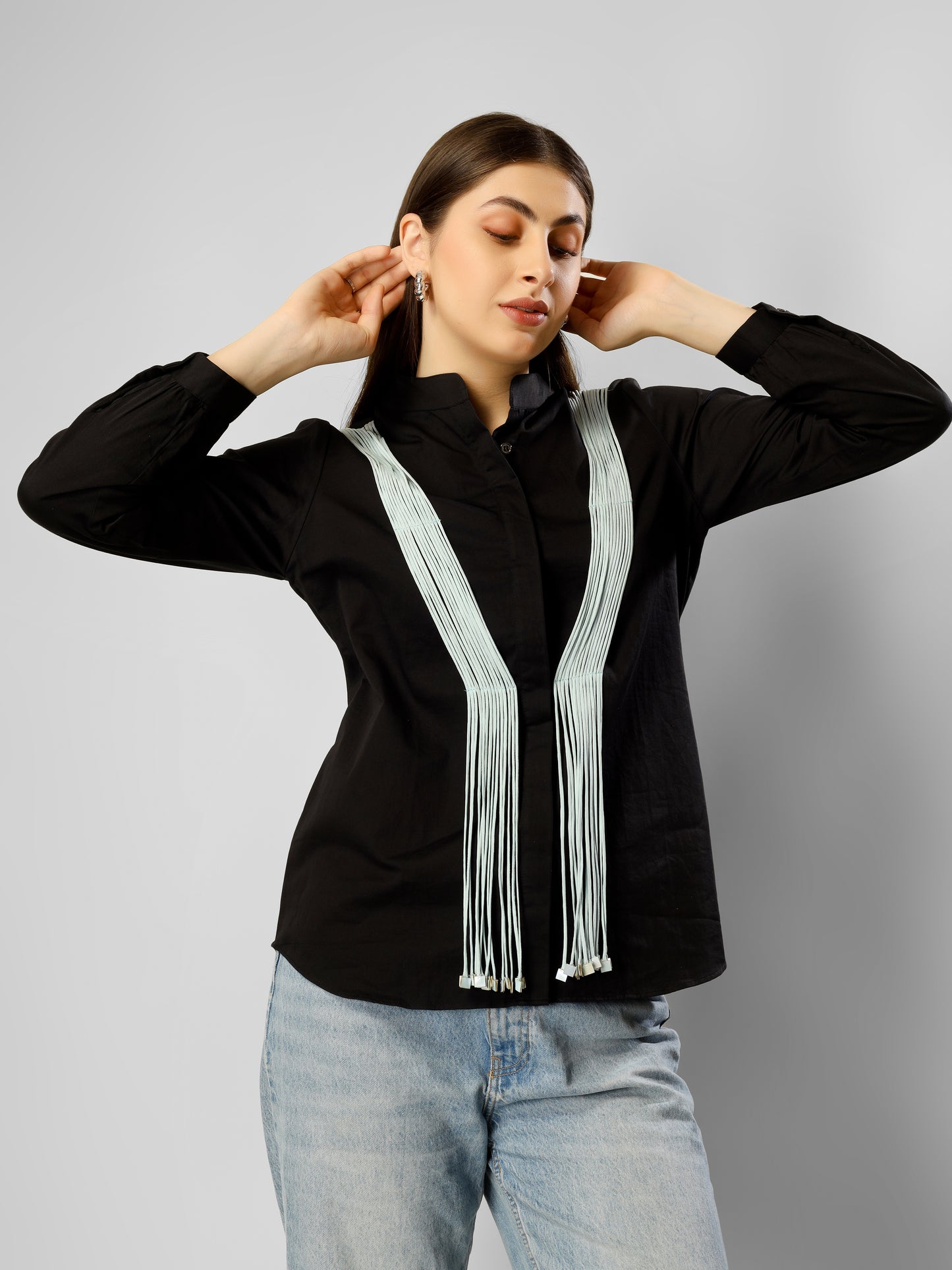 CAMI SHIRT BLUE