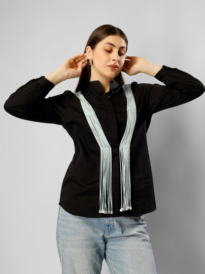 CAMI SHIRT BLUE