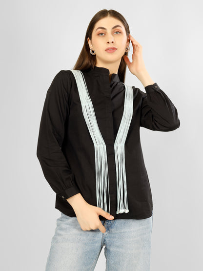 CAMI SHIRT BLUE