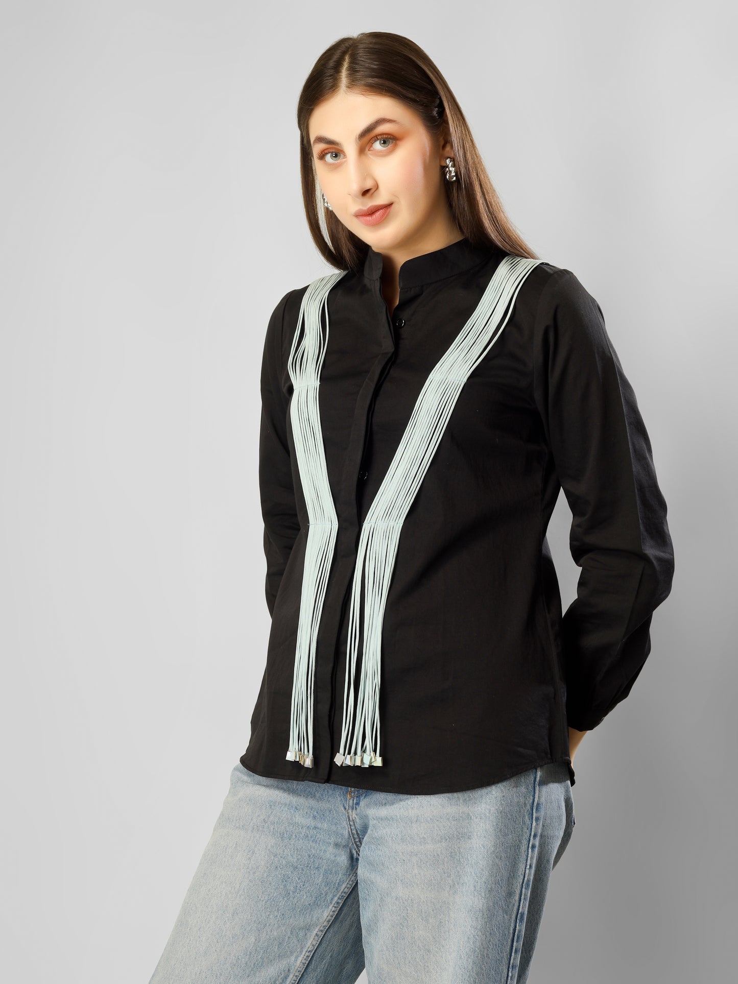CAMI SHIRT BLUE