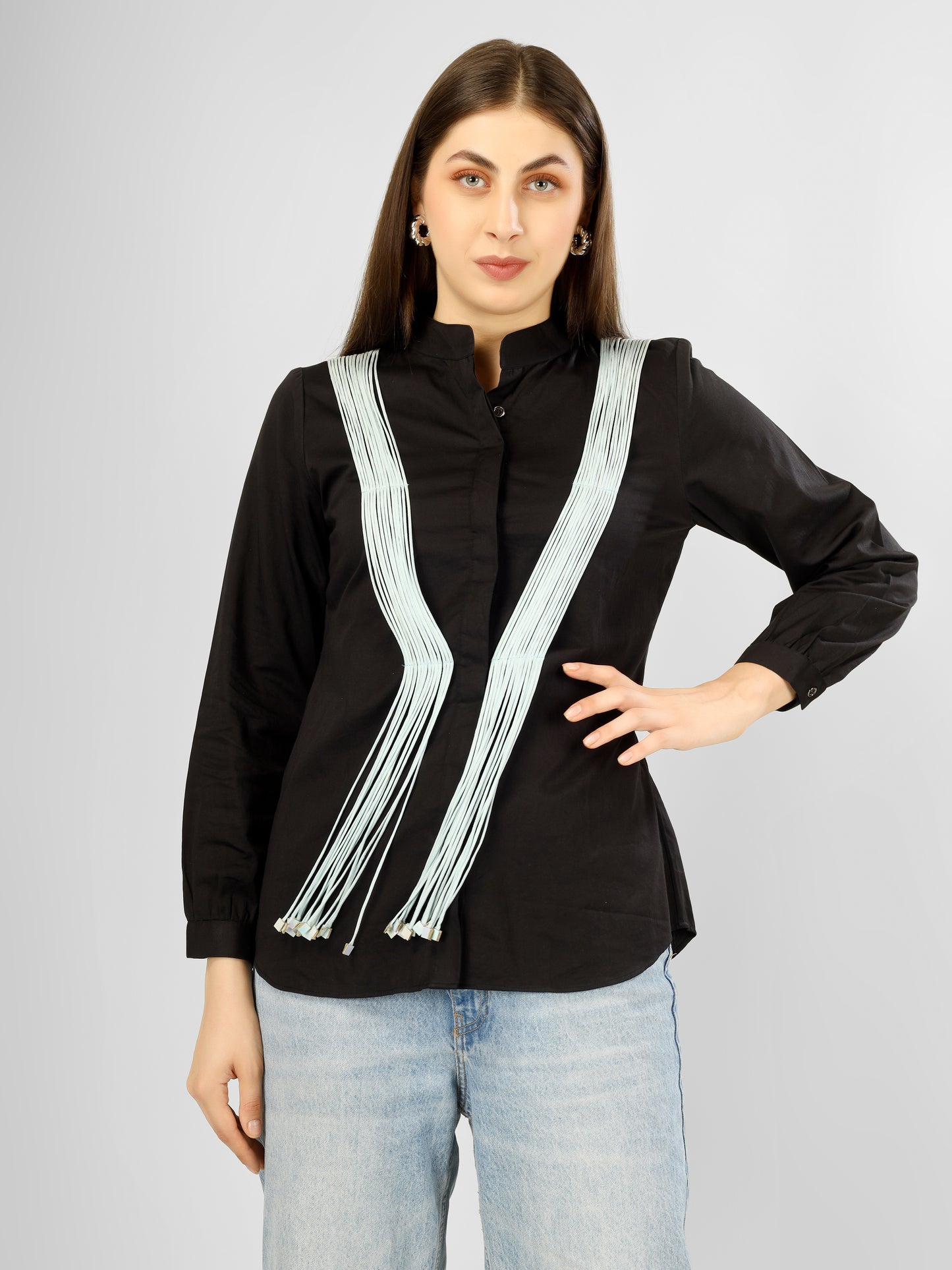 CAMI SHIRT BLUE