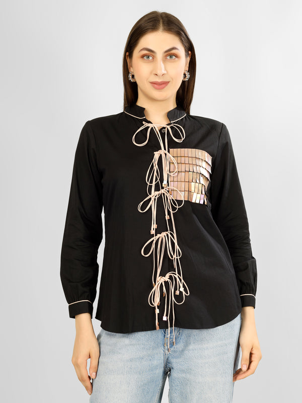 Glisty Shirt Nude