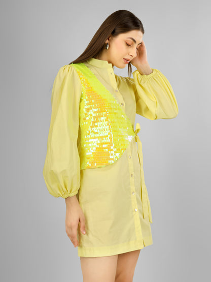 HAIO DRESS YELLOW